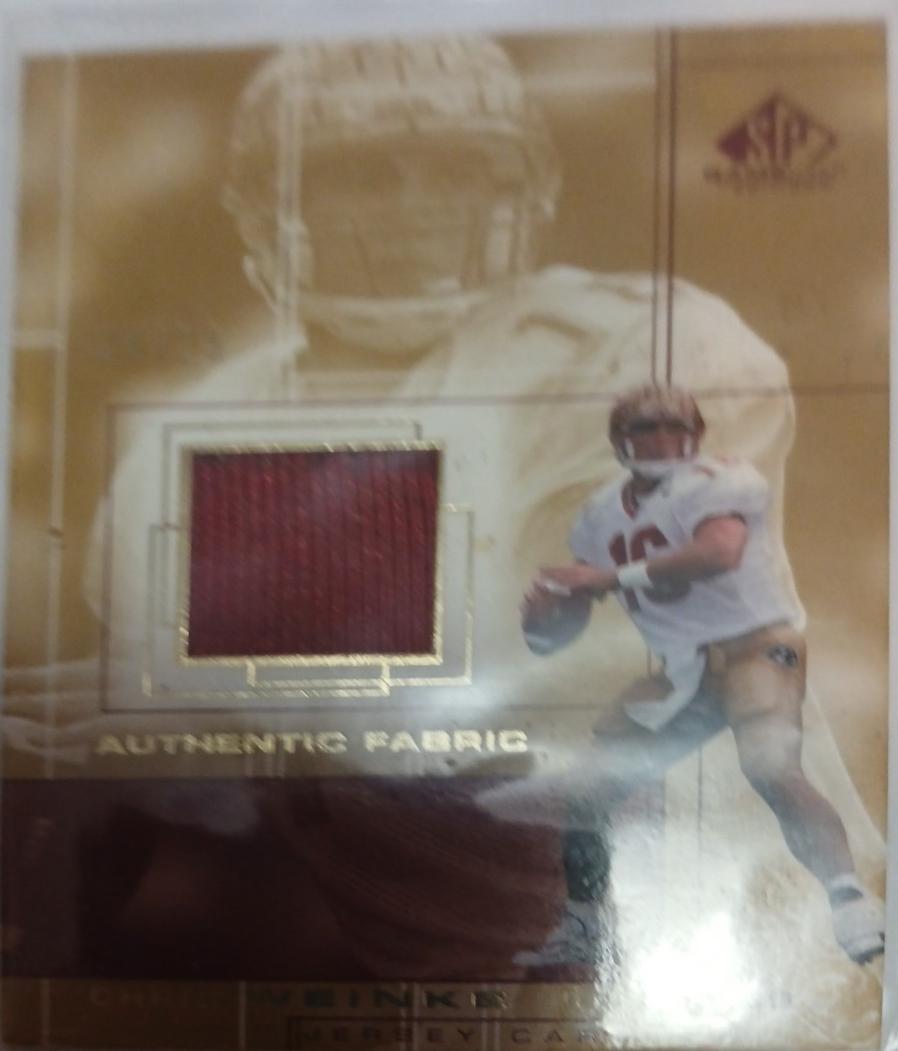 Chris Weinke [Gold] #WE