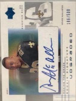 Deuce McAllister [Autograph] #49
