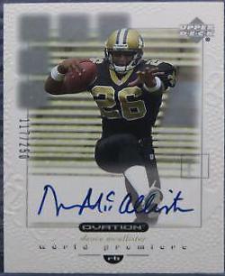 Deuce McAllister [Autograph] #142