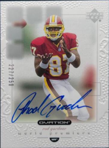 Rod Gardner [Autograph] #139