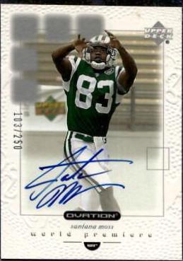 Santana Moss [Autograph] #143