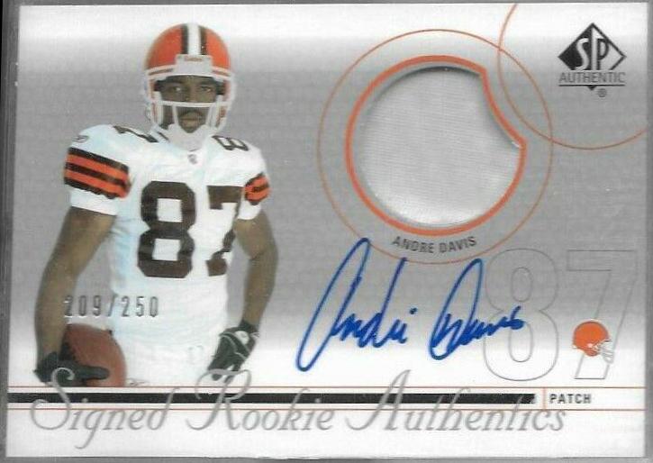 Andre Davis [Autograph Patch] #238