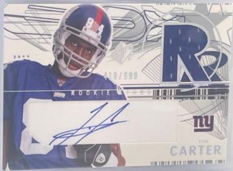 Tim Carter [Signed Jersey] #170