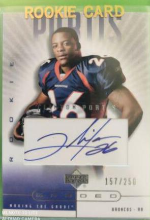 Clinton Portis [Autograph] #194