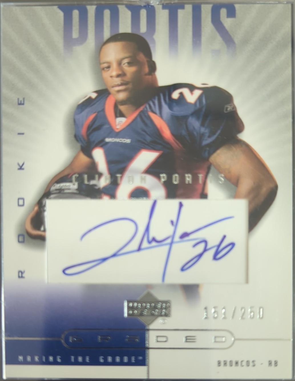 Clinton Portis [Making the Grade RC Lev.3] #194