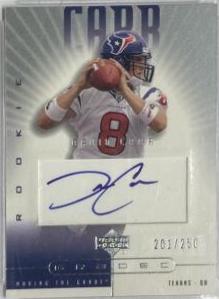 David Carr [Autograph] #197