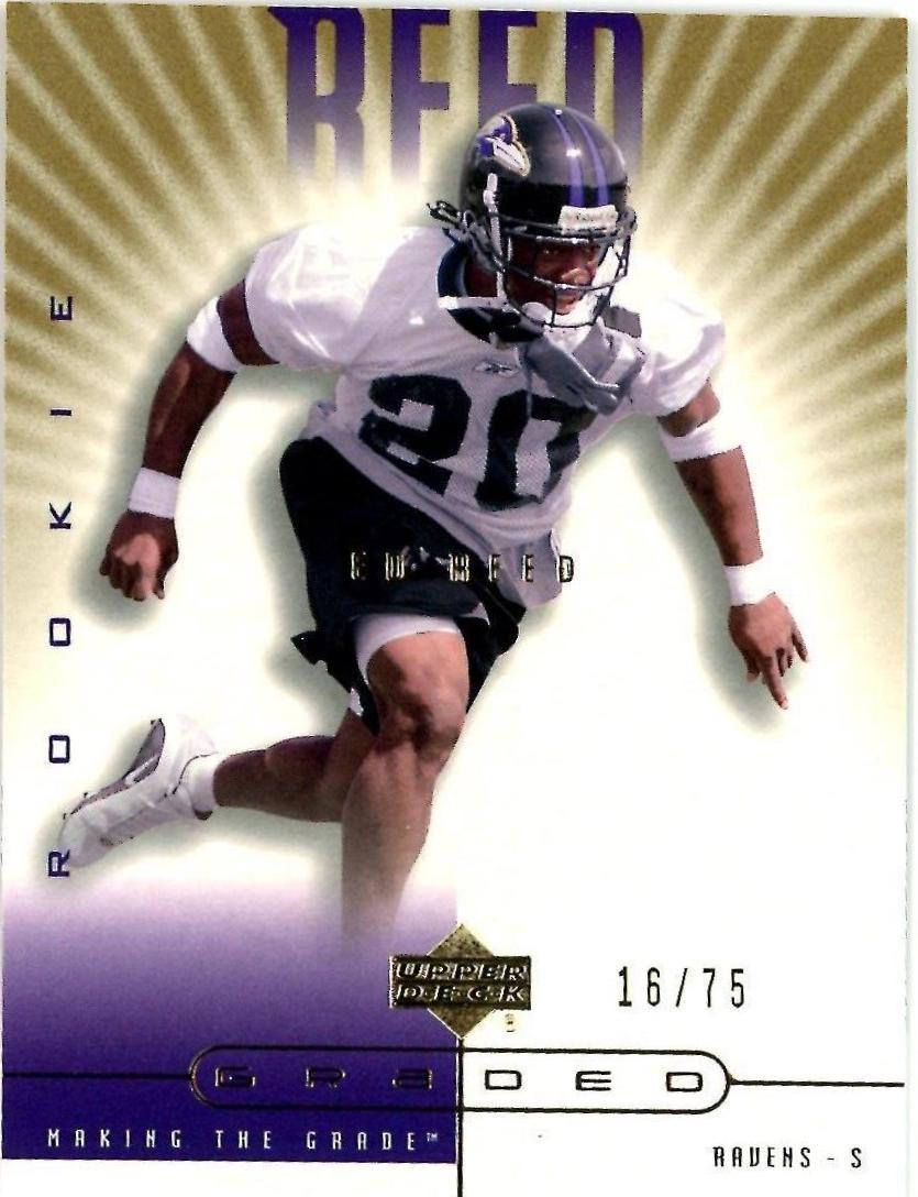 Ed Reed [Making the Grade RC Gold] #113