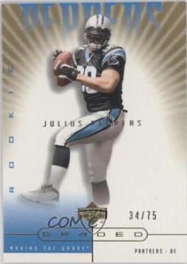 Julius Peppers [Making the Grade RC Gold] #115