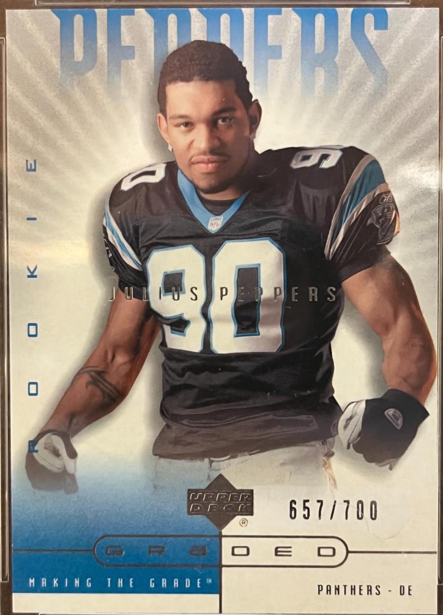 Julius Peppers [Making the Grade RC Lev.1] #115
