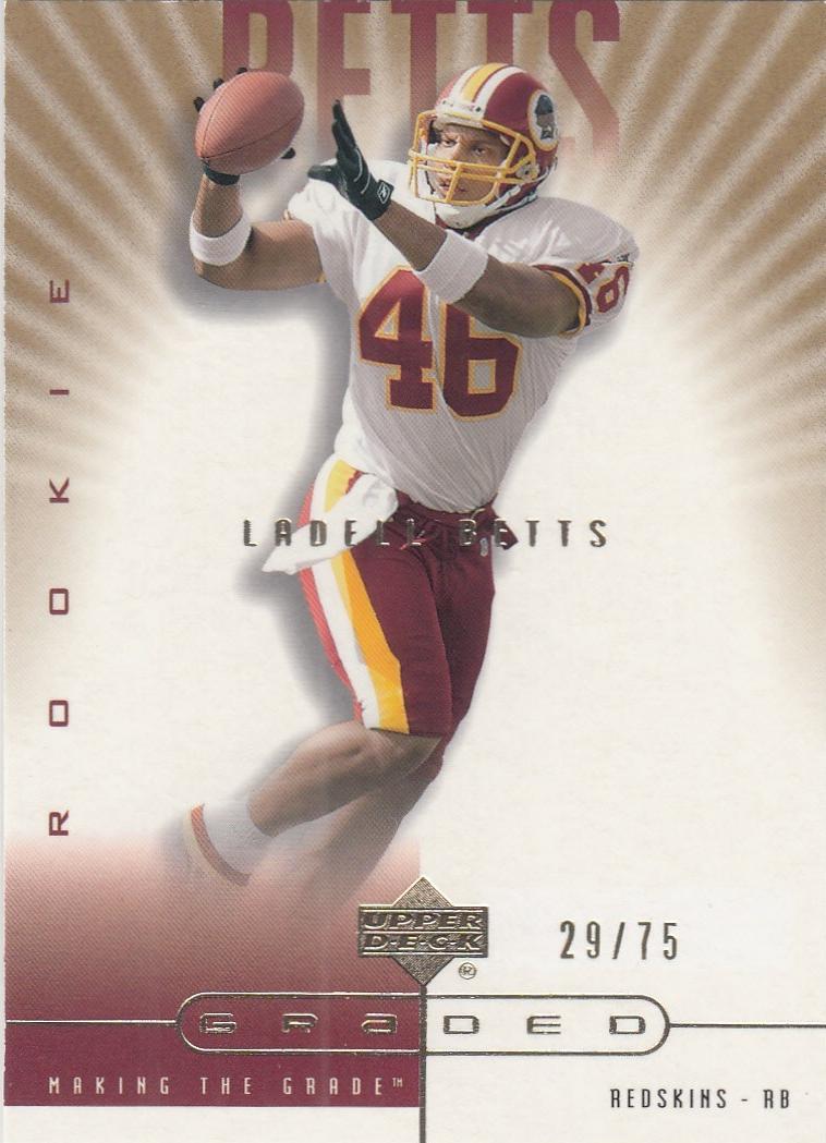 LaDell Betts [Making the Grade RC Gold] #119