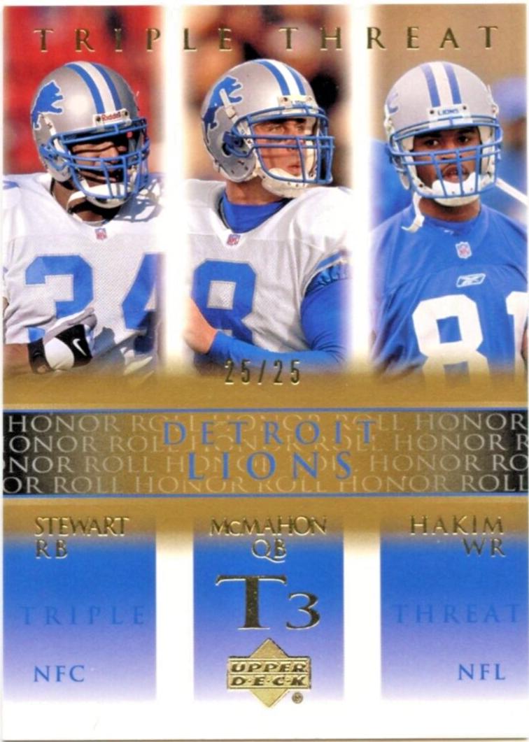 Az Zahir Hakim, Mike McMahon, James Stewart [Gold] #70