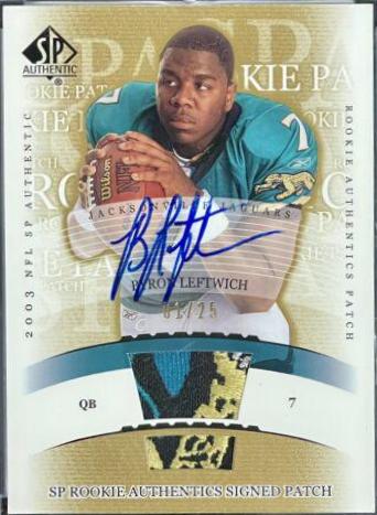 Byron Leftwich [Autograph Gold] #269