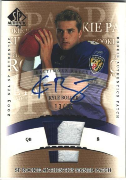 Kyle Boller [Autograph Gold] #262