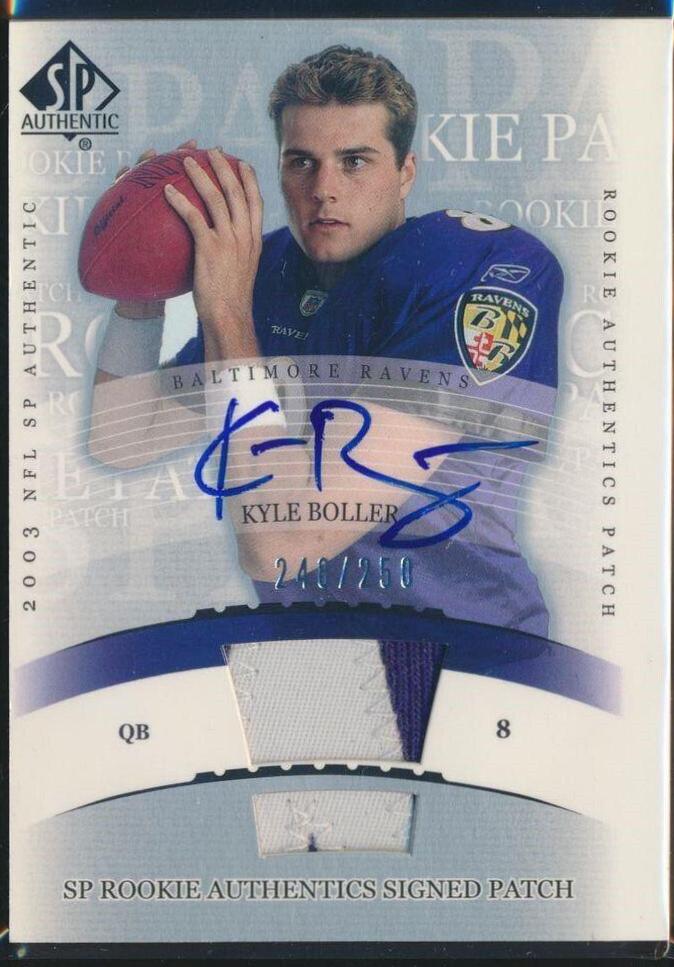 Kyle Boller [Autograph] #262
