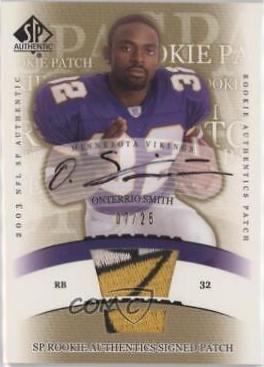 Onterrio Smith [Autograph Gold] #263