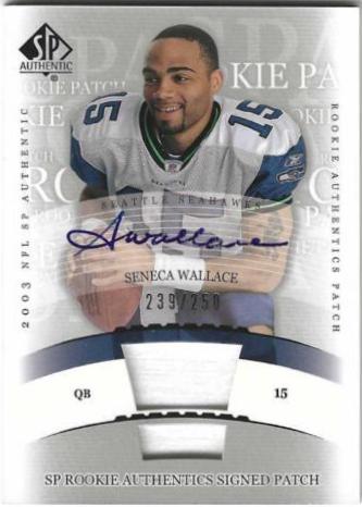 Seneca Wallace [Autograph] #266