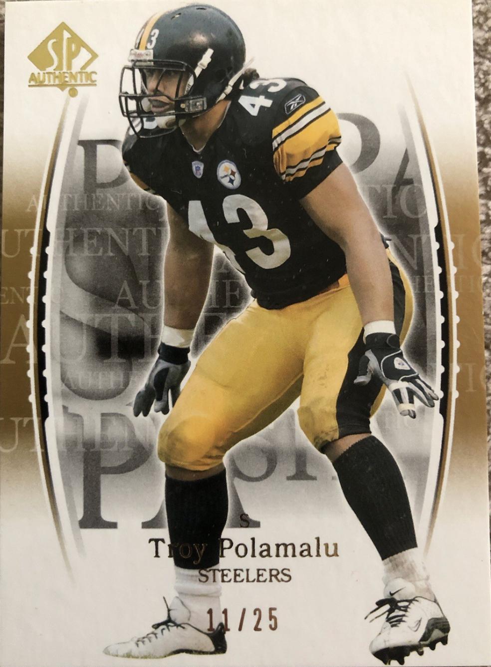 Troy Polamalu [Gold] #120