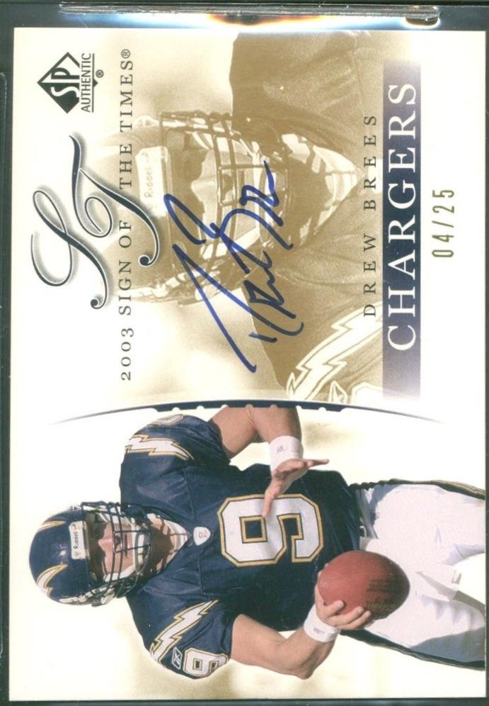 Drew Brees [Gold] #DB