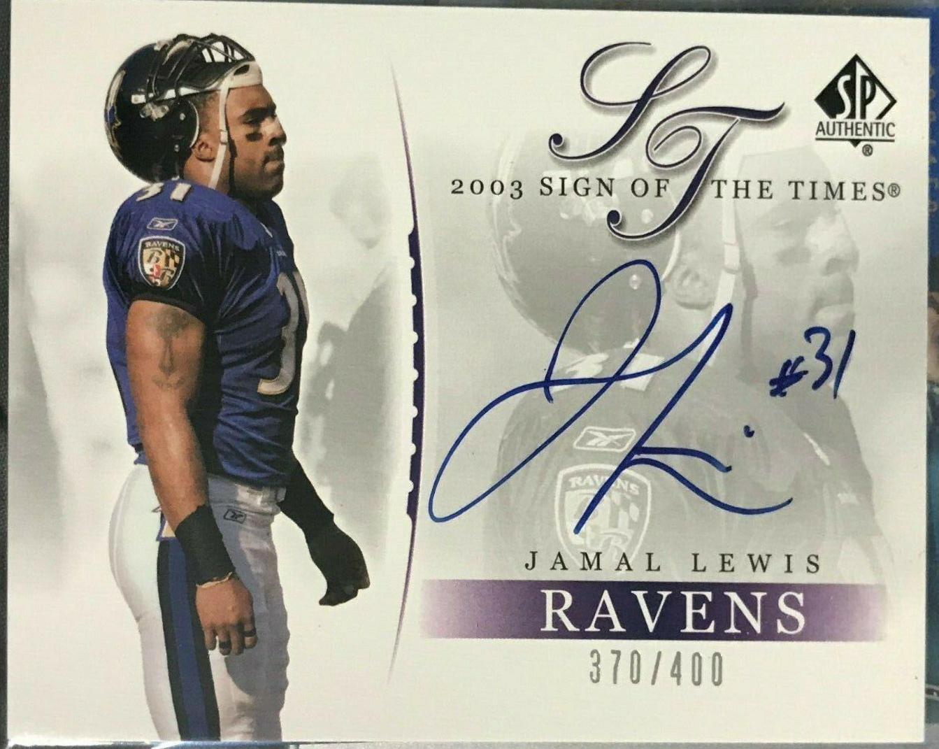 Jamal Lewis #JL