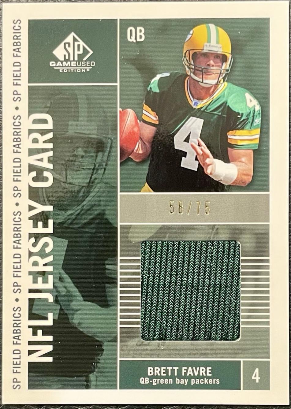 Brett Favre [Gold] #FF1-BF