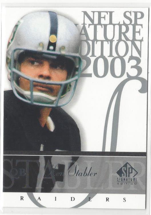 Ken Stabler #17