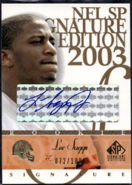 Lee Suggs [Blue #'d] #LS