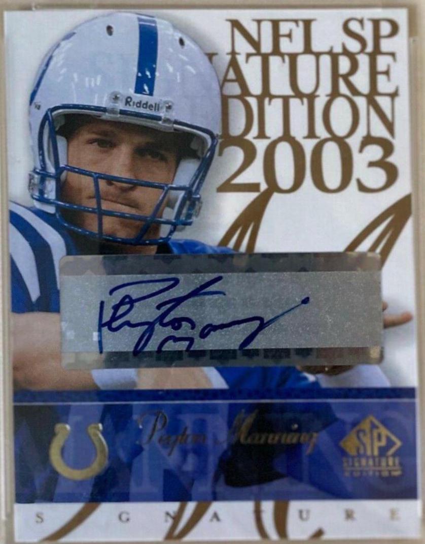 Peyton Manning [Blue] #PM