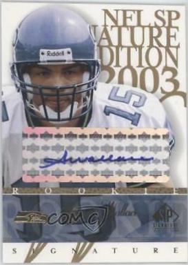 Seneca Wallace [Blue] #SW