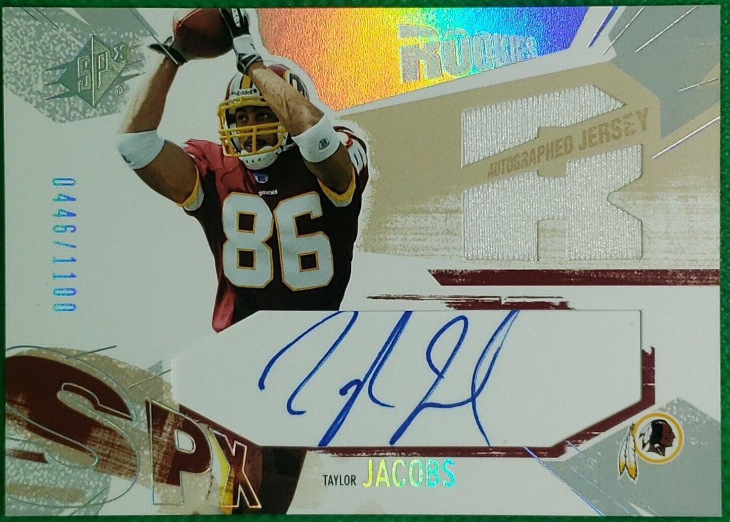 Taylor Jacobs [Autograph Jersey] #201