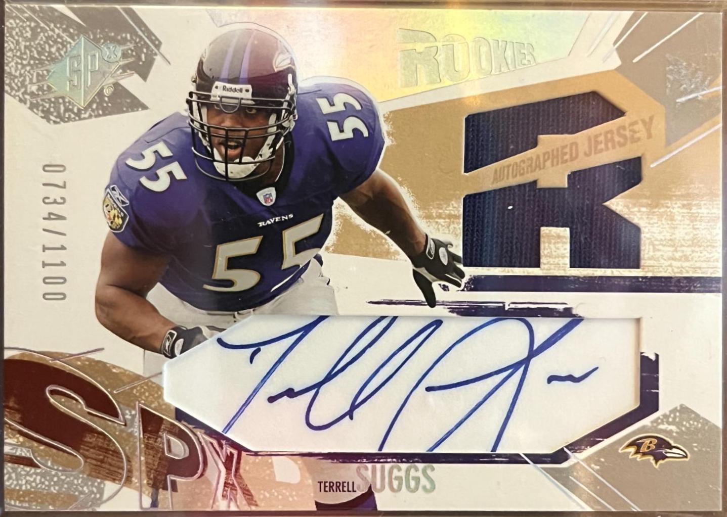 Terrell Suggs [Autograph Jersey] #213