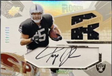 Teyo Johnson [Autograph Jersey] #206