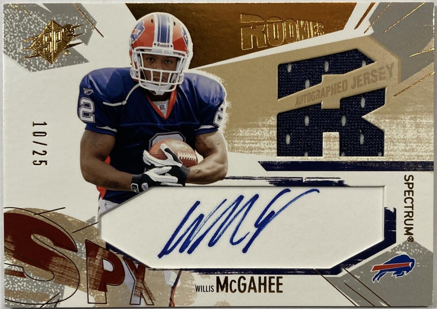 Willis McGahee [Autograph Jersey Spectrum] #208