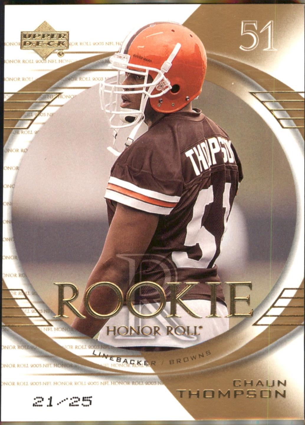 Chaun Thompson [Gold] #182