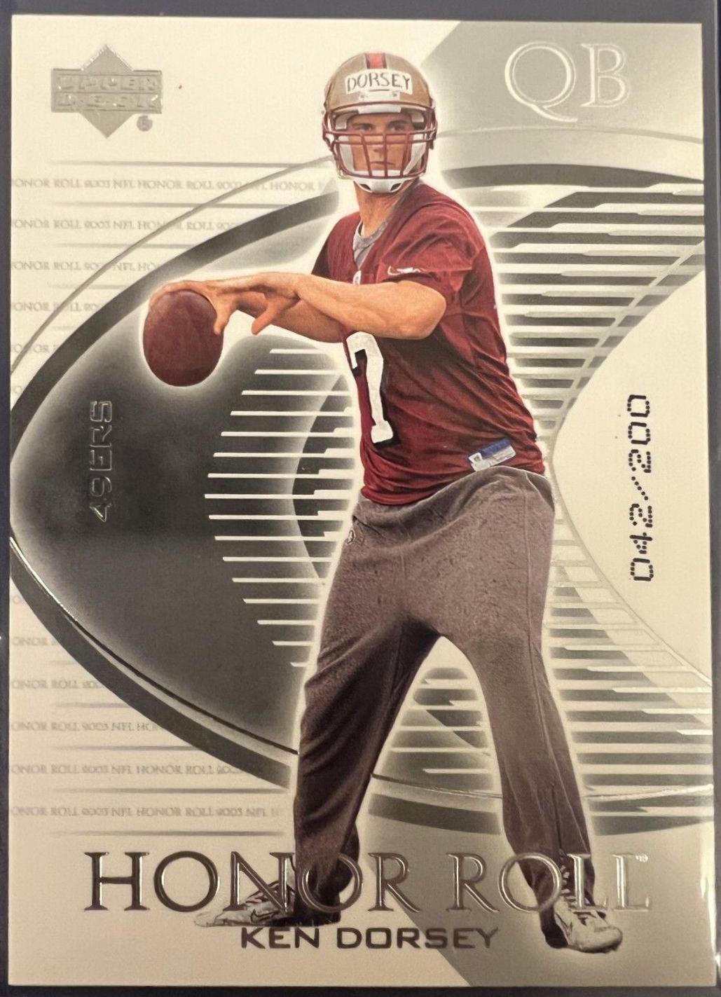 Ken Dorsey [Silver] #123