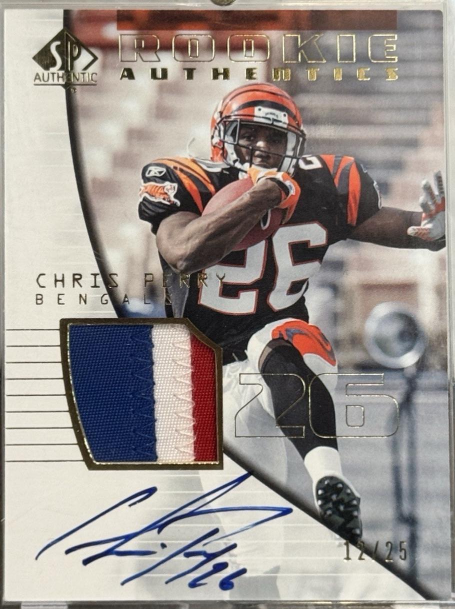 Chris Perry [Signed Patch Gold] #202
