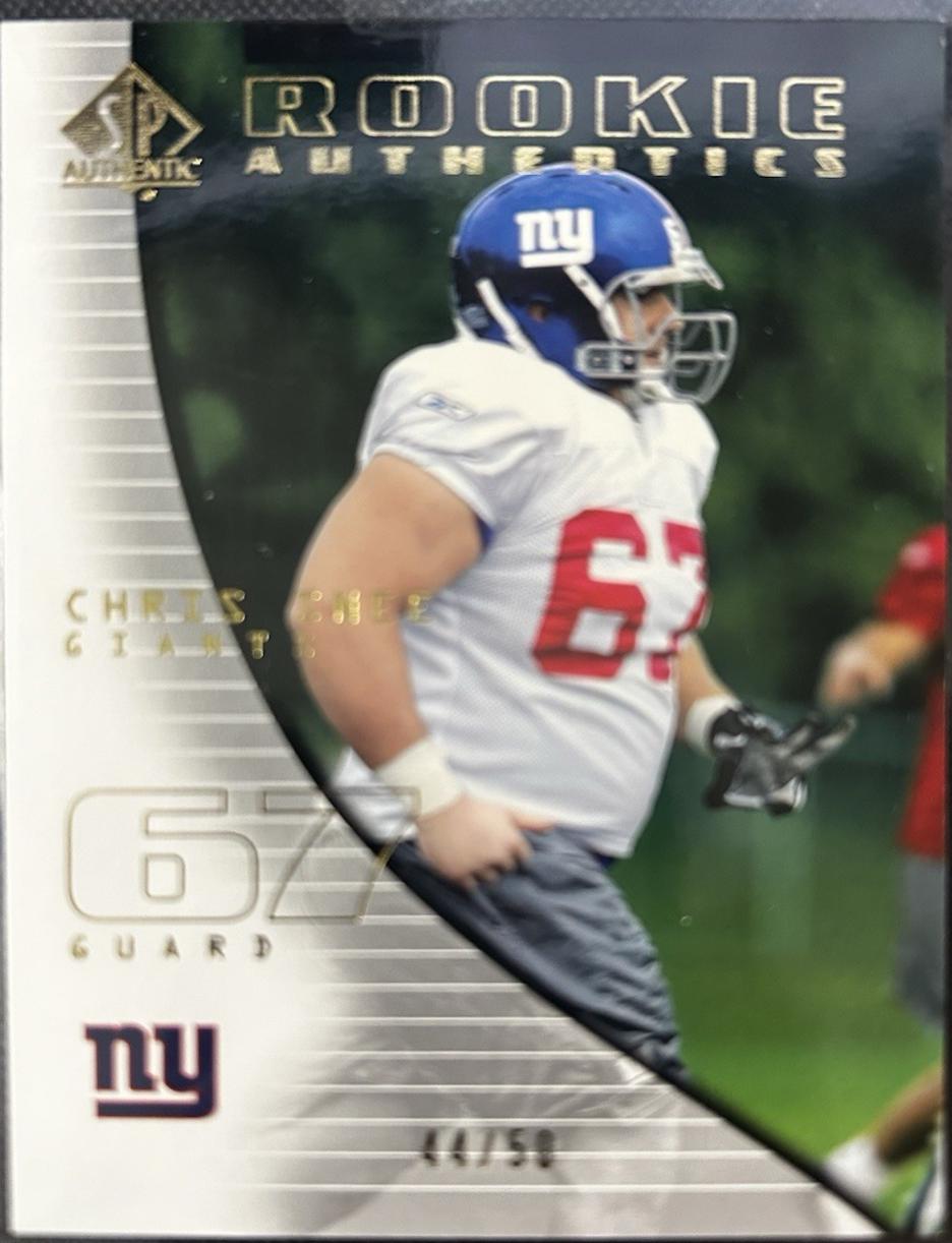 Chris Snee [Gold] #115