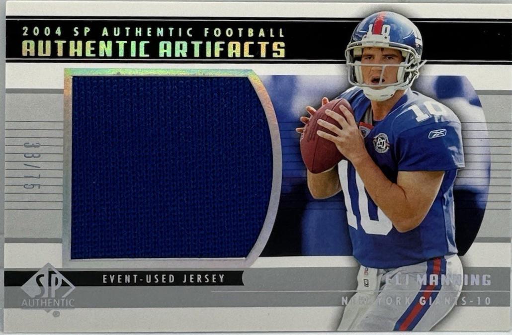 Eli Manning [Signed Patch] #216