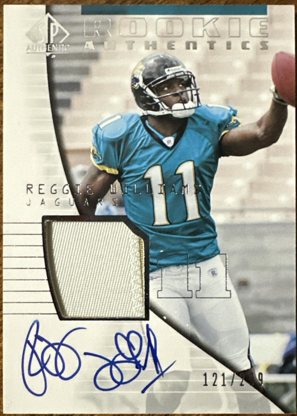 Reggie Williams [Signed Patch] #208