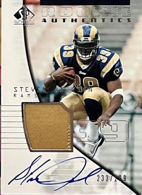 Steven Jackson [Signed Patch] #210