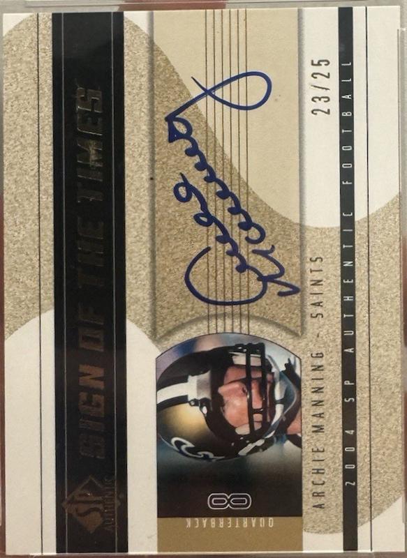 Archie Manning #SOT-AM