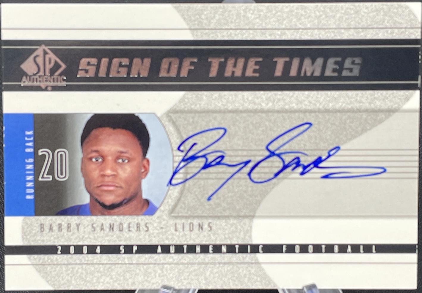 Barry Sanders #SOT-BS