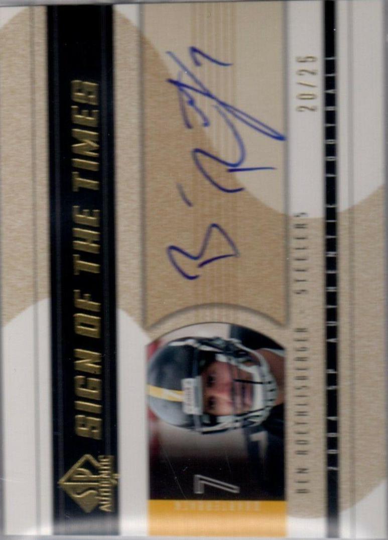 Ben Roethlisberger [Gold] #SOT-BR