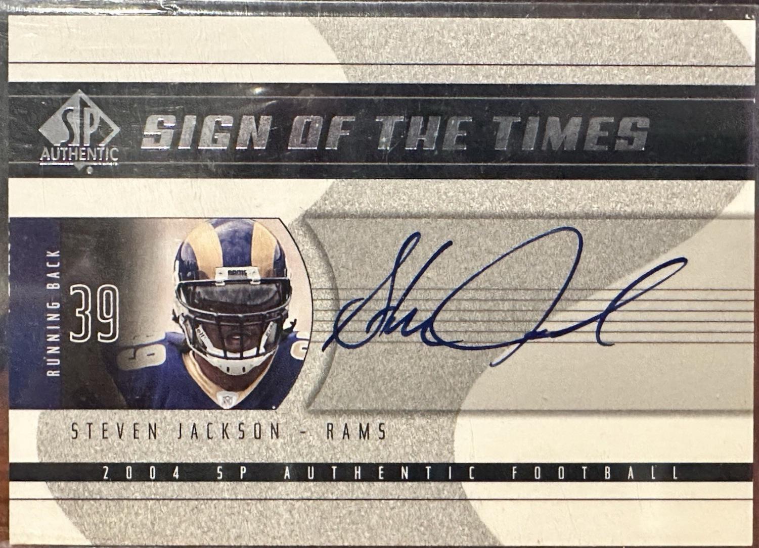 Steven Jackson #SOT-SJ