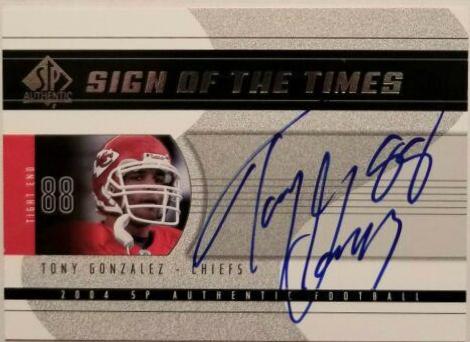 Tony Gonzalez #SOT-TG