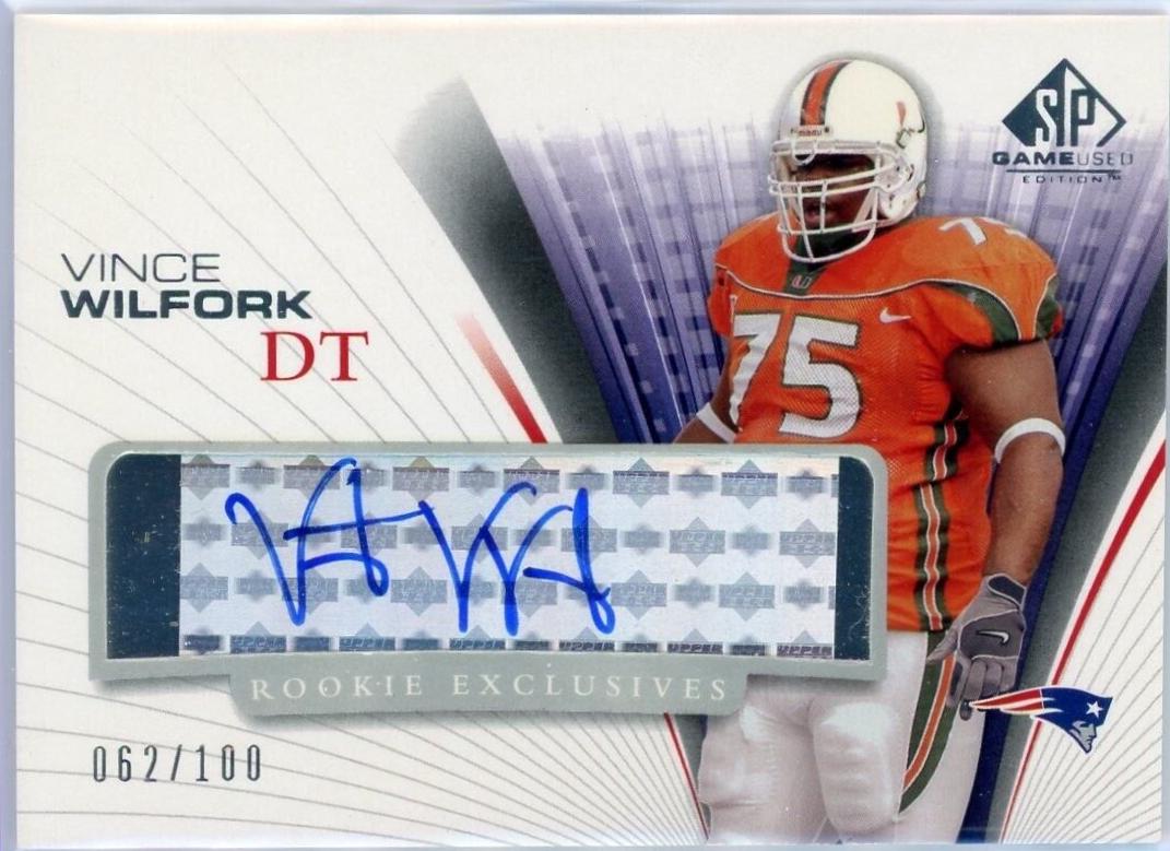 Vince Wilfork #RE-VW