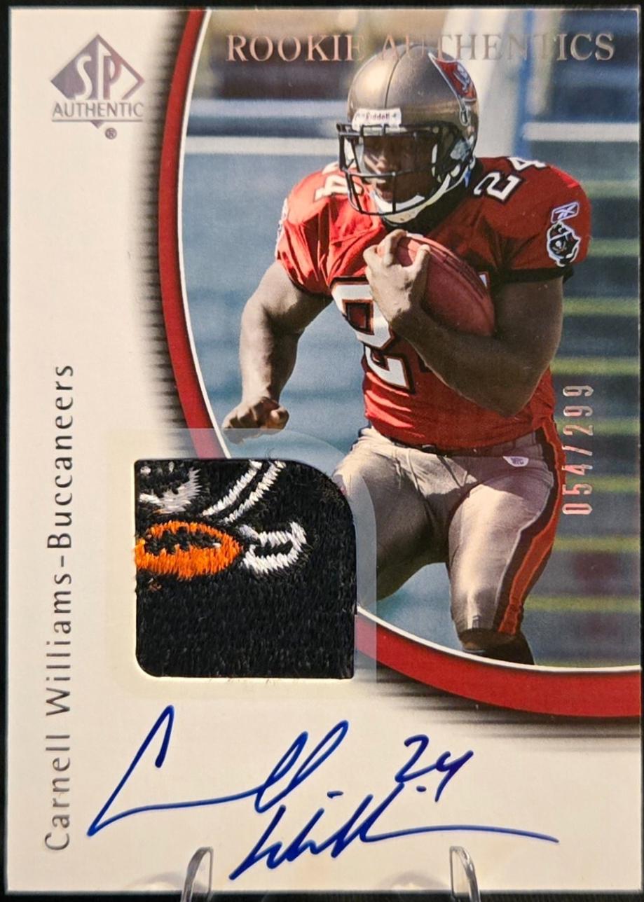 Cadillac Williams [Signed Patch] #249