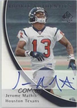 Jerome Mathis [Autograph] #211