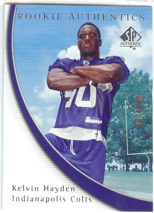 Kelvin Hayden [Rookie Gold 100] #118