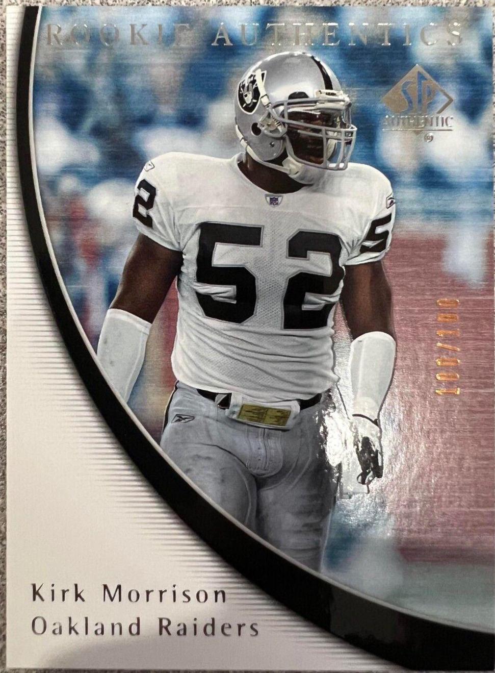 Kirk Morrison [Rookie Gold 100] #151