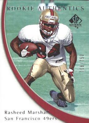 Rasheed Marshall [Rookie Gold 100] #99